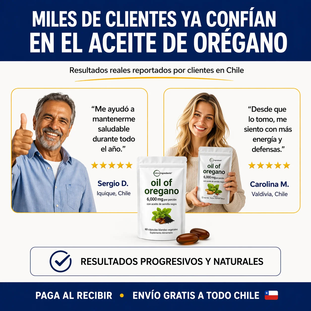 Aceite de Orégano 6.000 mg - El antibiótico natural que debes tener en casa