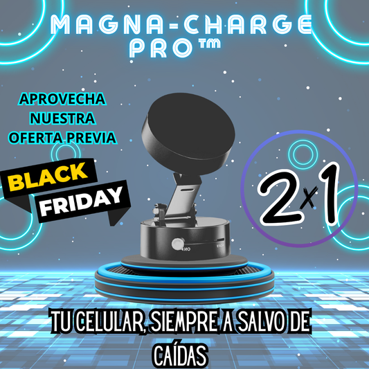 MagnaCharge Pro™ – Soporte Magnético Plegable