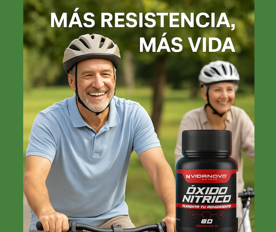 OXIDO NITRICO - VIDANOVA                                                                                                                 Potencia tu energía, mejora tu circulación y recupera tu vitalidad