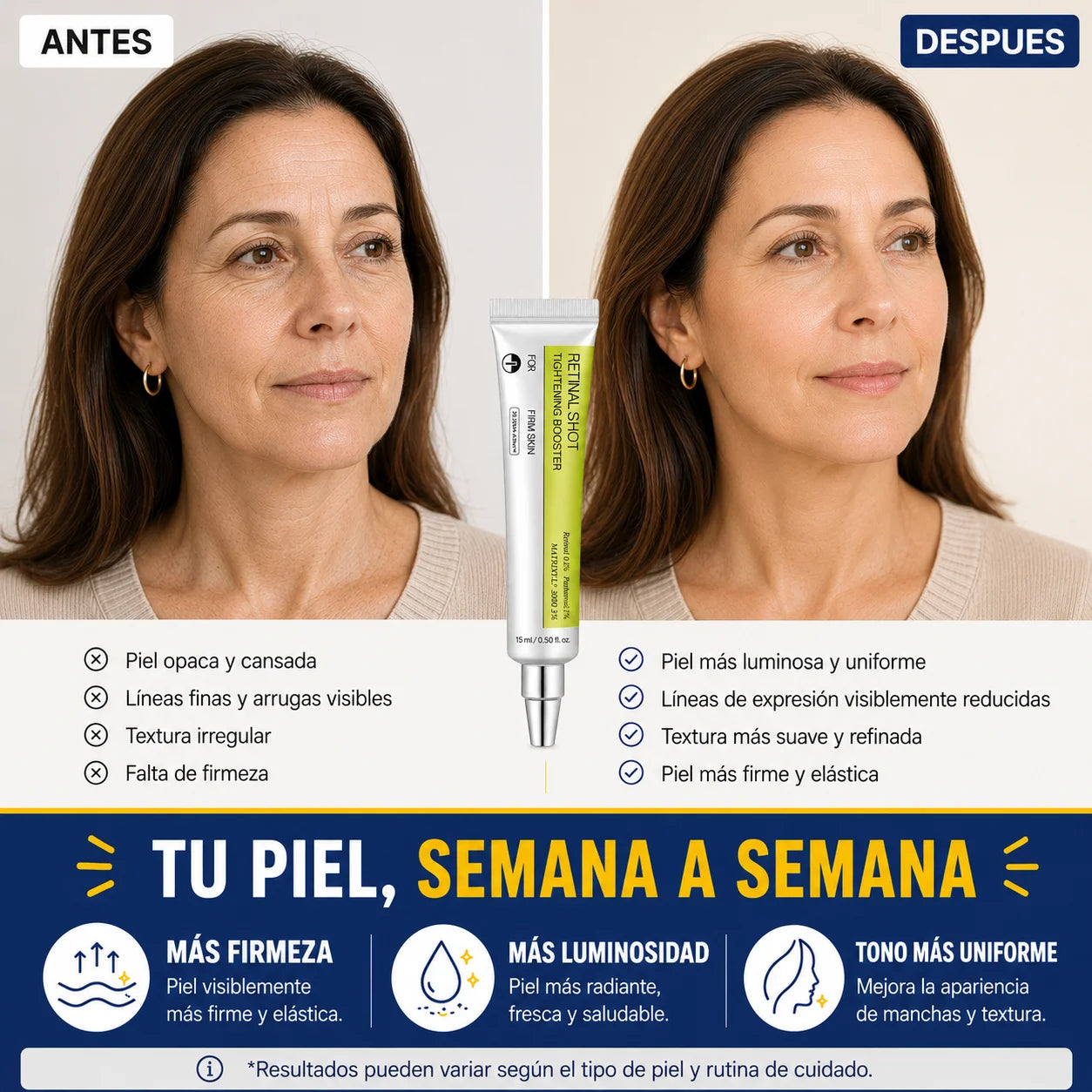 Terciapiel™ — Resultados antiedad sin la irritación del retinol [Retinal 0.1%]